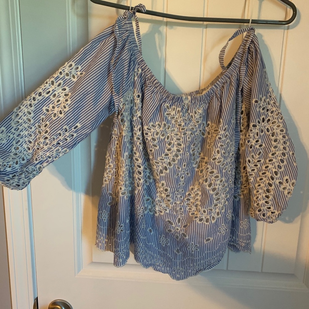 Off the shoulder shirt